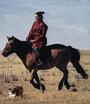 Horseback riding with Julia Roberts